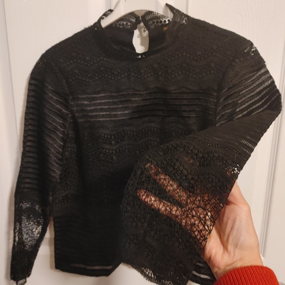 Maje lace top - Picture 10 of 14